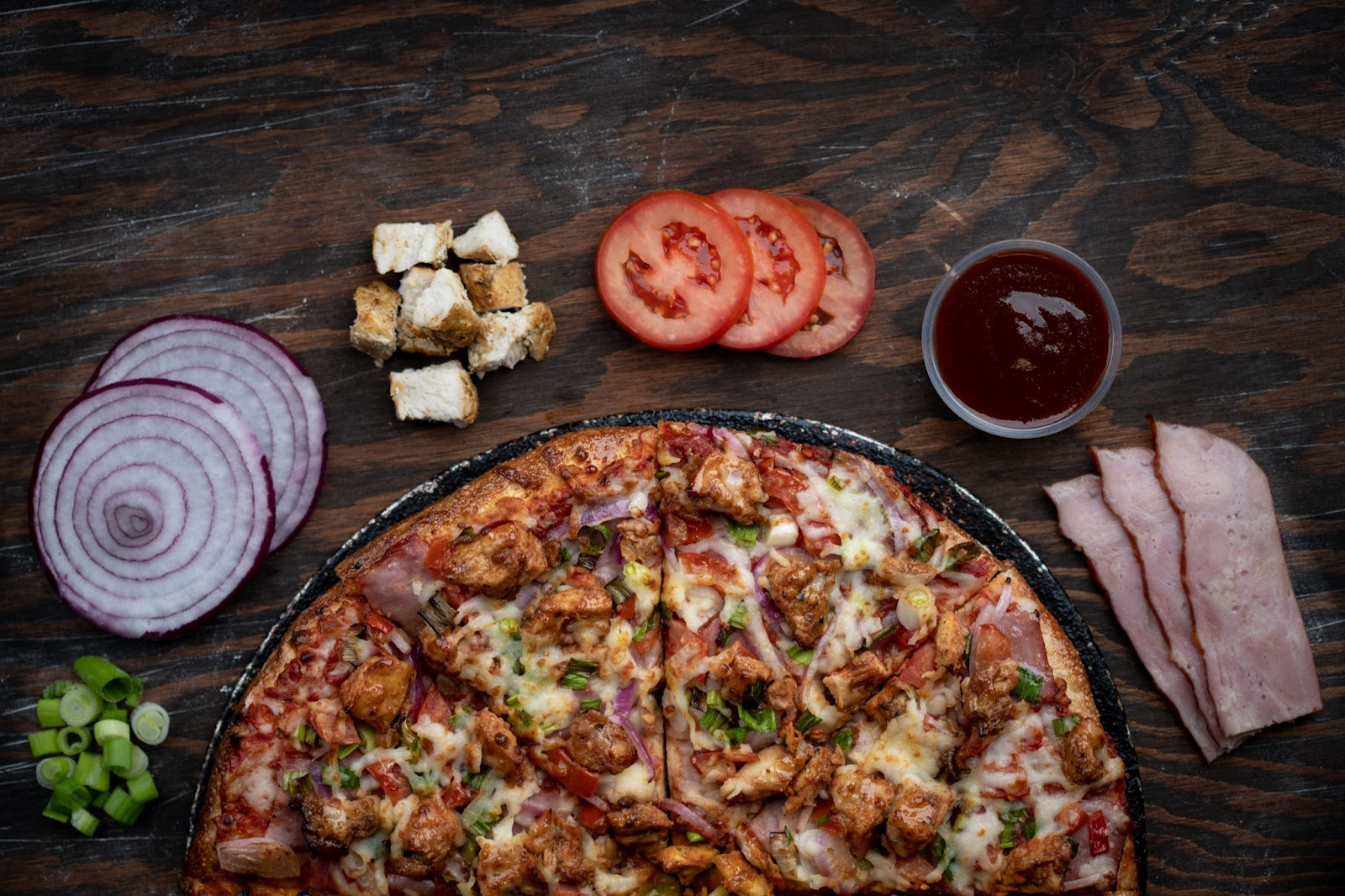 BBQ Bacon Chicken Pizza
